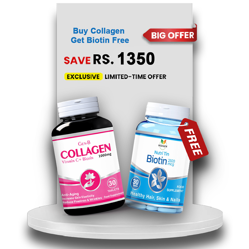 Buy Gen B Collagen Get Biotin Free