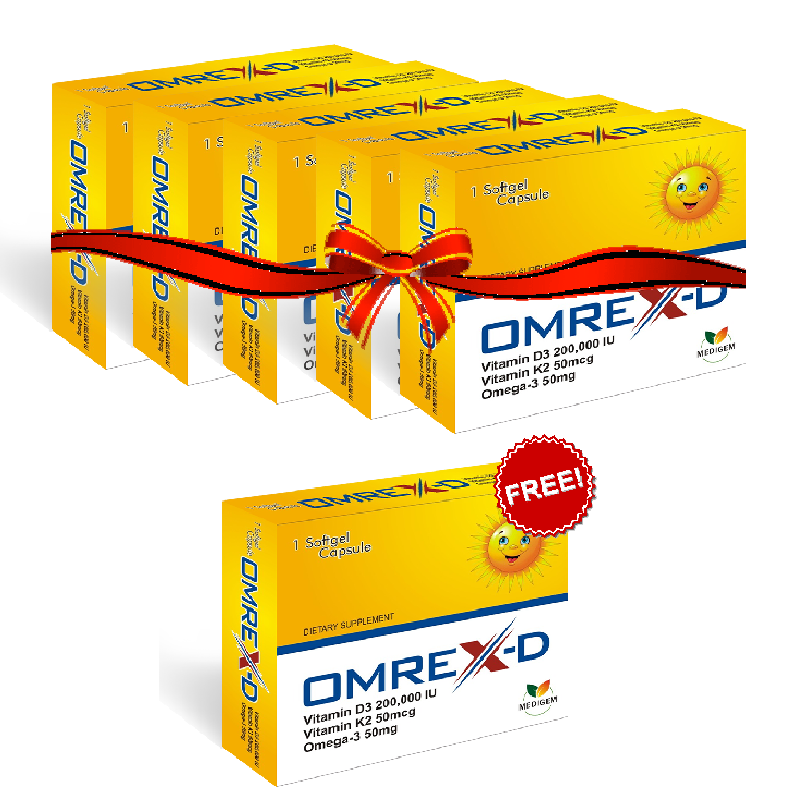 Buy 5 Pack of omrex-D Get 1 Free